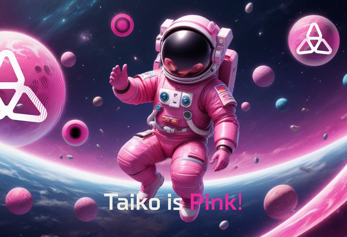 Are you ready to make Taiko even more Pink?

20 users who like and RT this tweet will receive Early Access codes to join the Pink Testnet.

We are sending codes in 72 hours!

Once again, Taiko is Pink - Pink is Taiko 🎀
