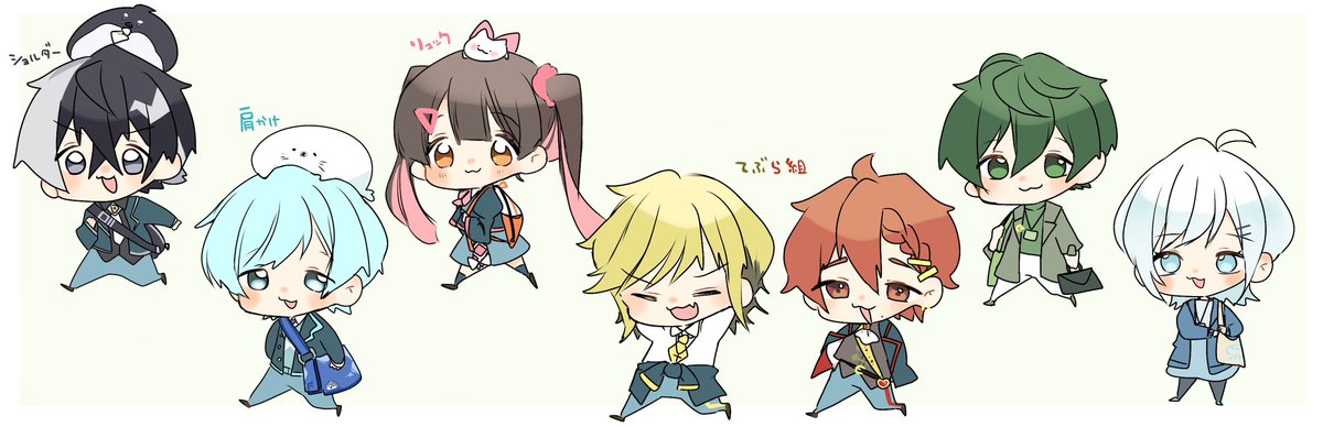 watyaoo's tweet photo. 独断と偏見の鞄🧳

 #ぺちハイ美術部 https://t.co/WSJdSjqTzL