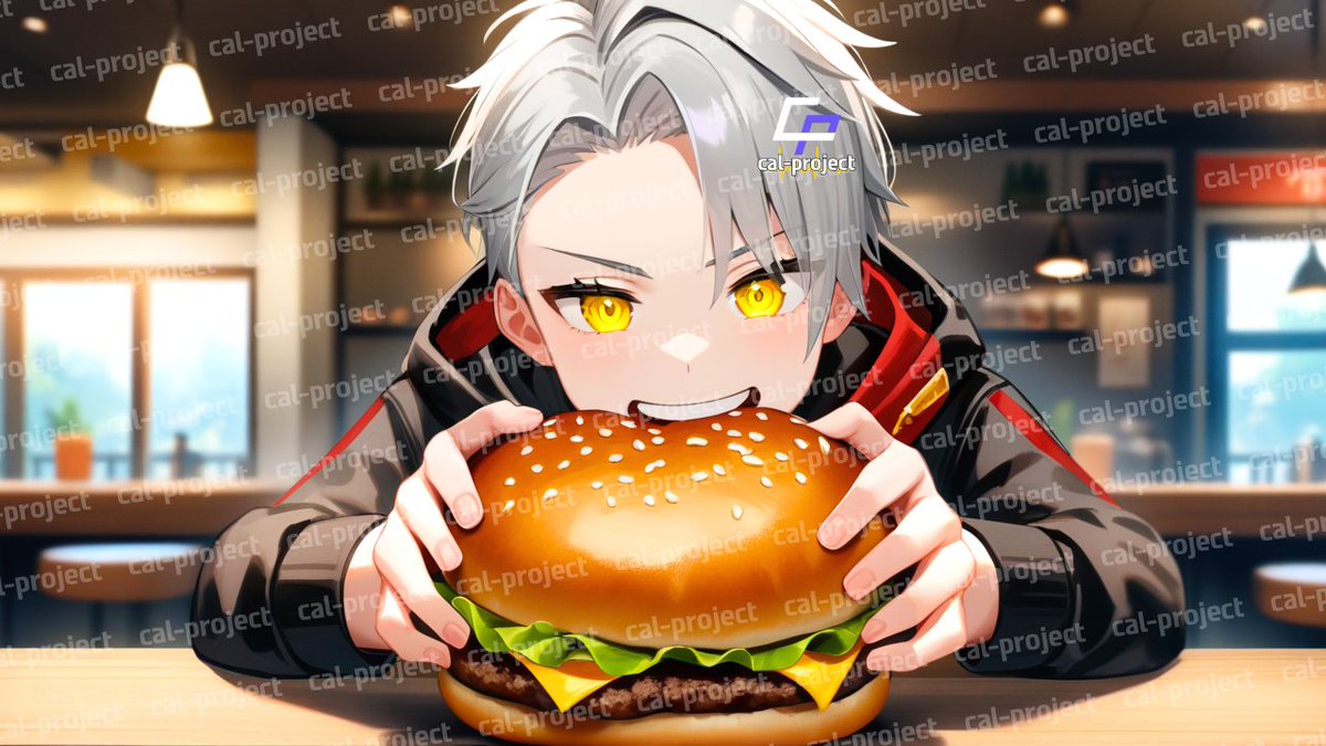 cal_project369's tweet photo. ＼本日のせな_Sena／
🍔🍔🍔🍔🍔

#Twitc配信者
#Vtuberと繋がりたい 
#calproject
#avalab