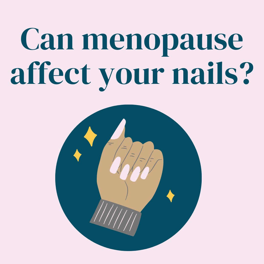 Your nails are made of keratin, which helps keep them strong. Oestrogen helps to produce keratin, so when levels reduce, your nails may be more likely to break.

You can search for more menopause symptoms and treatments in our menopause library here: balance-menopause.com/menopause-libr…