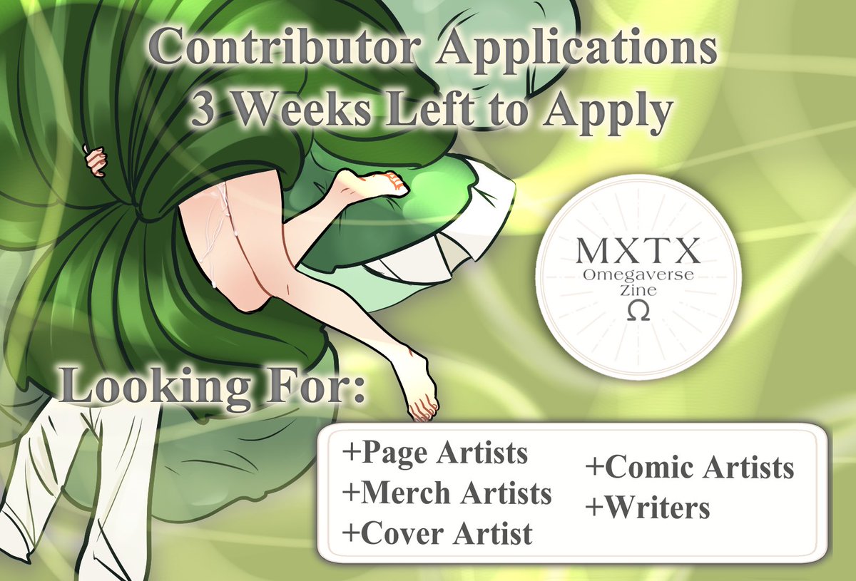 3 weeks left ! get your application in while you can!

tinyurl.com/3sfrajfn