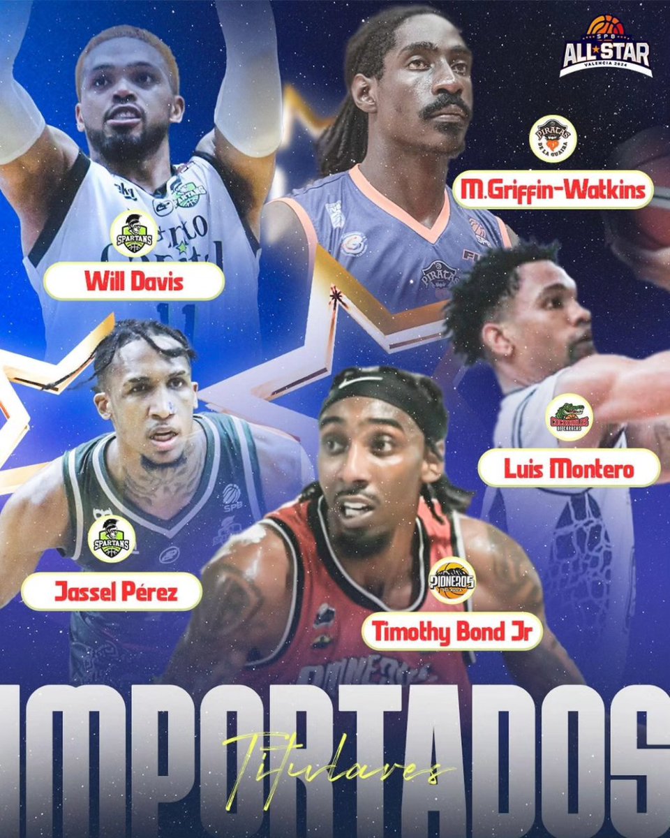El Forum de Valencia, se vestirá de gala para vivir la noche de Estrellas 💫 de la SPB 2024 🏀🎉

Conoce a los titulares criollos e importados y sus respectivos entrenadores.

📸 <a href="/spbvenoficial/">SPB 🇻🇪</a>

#SPB2024
#JuegodelasEstrellas