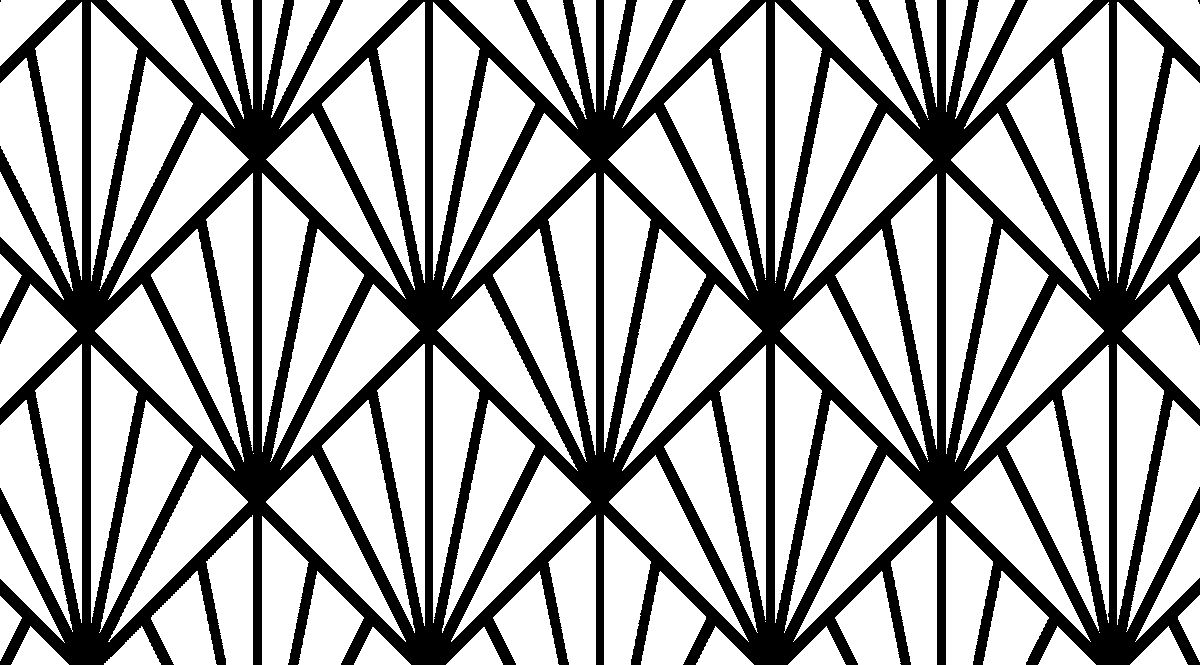 SmashDecim's tweet photo. 6- Art Deco Fan Pattern in Shadertoy 
With family and don't have access to my desktop. Take a quick example of me teaching myself Shadertoy to mimic some patterns from the Hunter Museum Art-Deco glass exhibit I saw earlier today.  
https://t.co/p7dOWbOMo7 https://t.co/riLxIIp0B7