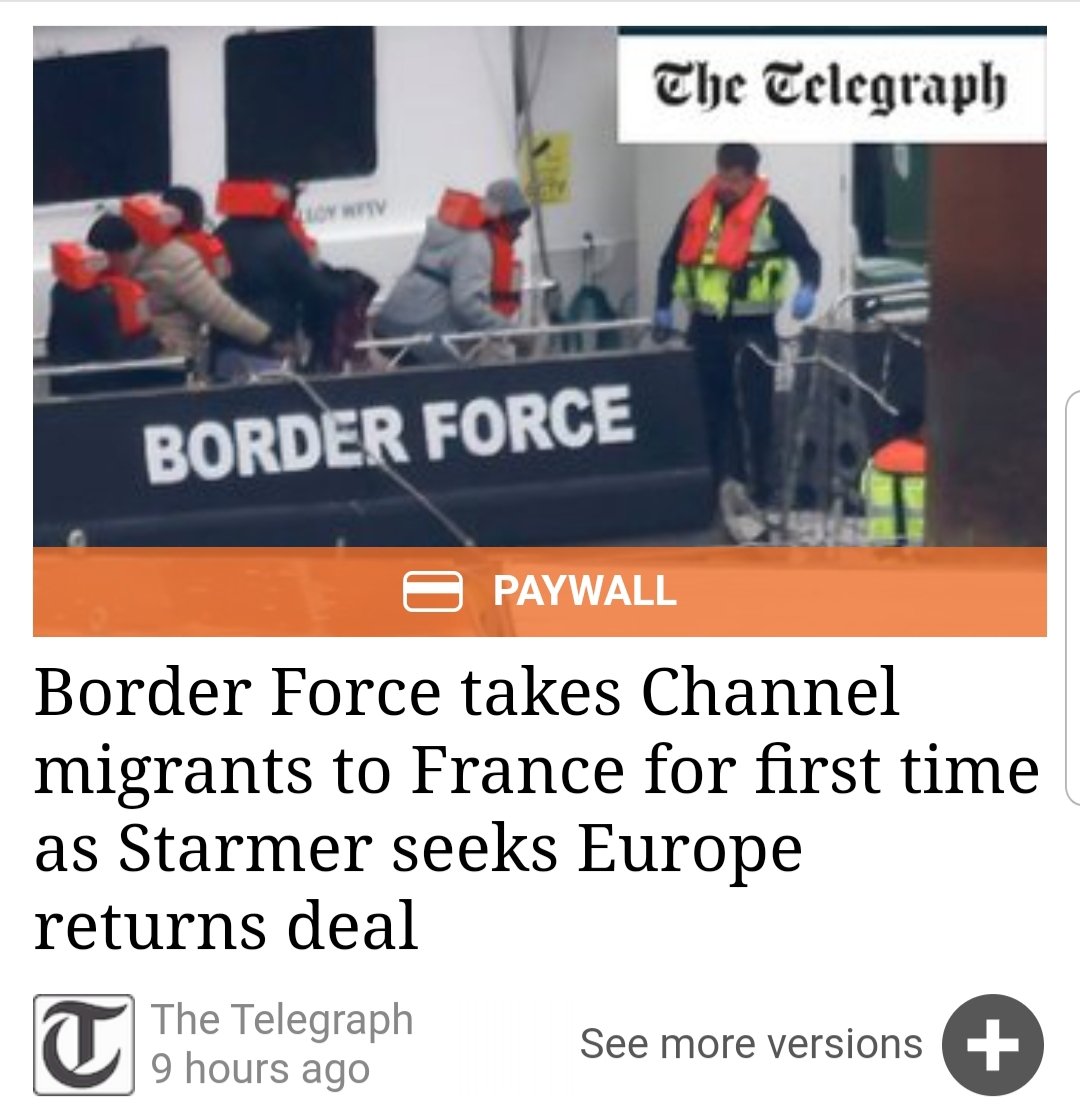 BobMacBobFace's tweet photo. Returning migrants picked up at sea to France? Brilliant idea! Why haven't we been doing this all along? Clearly, common sense wasn't in fashion. 🙄 #GeniusMove #Sarcasm #BorderLogic https://t.co/JCr2Uq22sd
