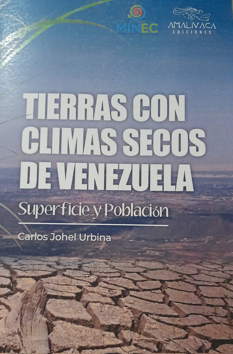 Suelos_Vzla's tweet image. En la Feria Internacional del Libro 2024 presentación del libro: Tierras con Climas Secos de Venezuela de Carlos Johel Urbina. Aporta conocimientos para entender los procesos de vulnerabilidad a la desertificación en Venezuela 
@JosueLorcaV @UNCCD
#LeerTransforma #Minec