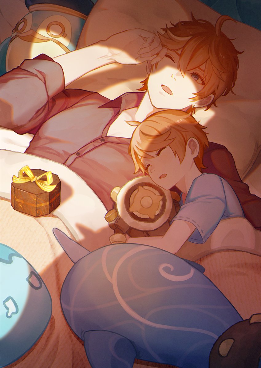 タルタリヤ「happy birthday, beloved  #タルタリヤ生誕祭2024 #」|karin 🐳💕 - SHOP OPEN!✨のイラスト