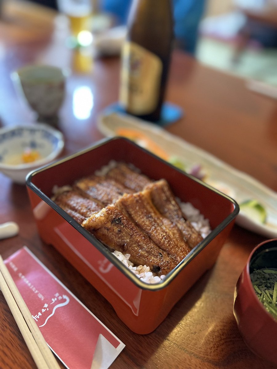 早めの鰻いただきました♪