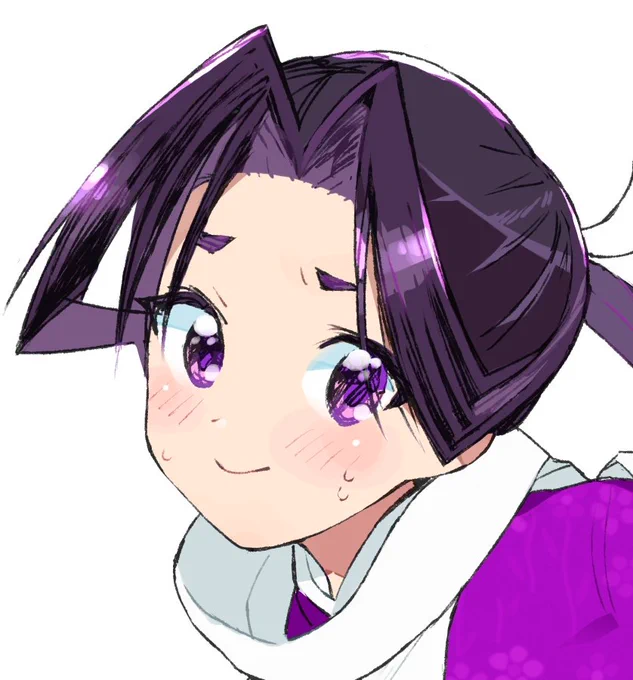 前に描いた絵と髪の構造の答え合わせができて良かった