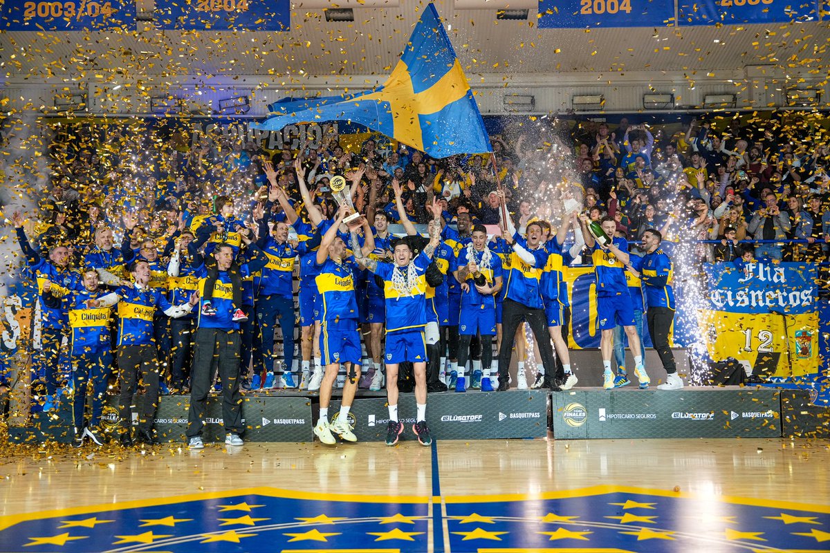 ¡La Boca es alegría, La Boca es carnaval!

#C4MPEONES 🏆🏀