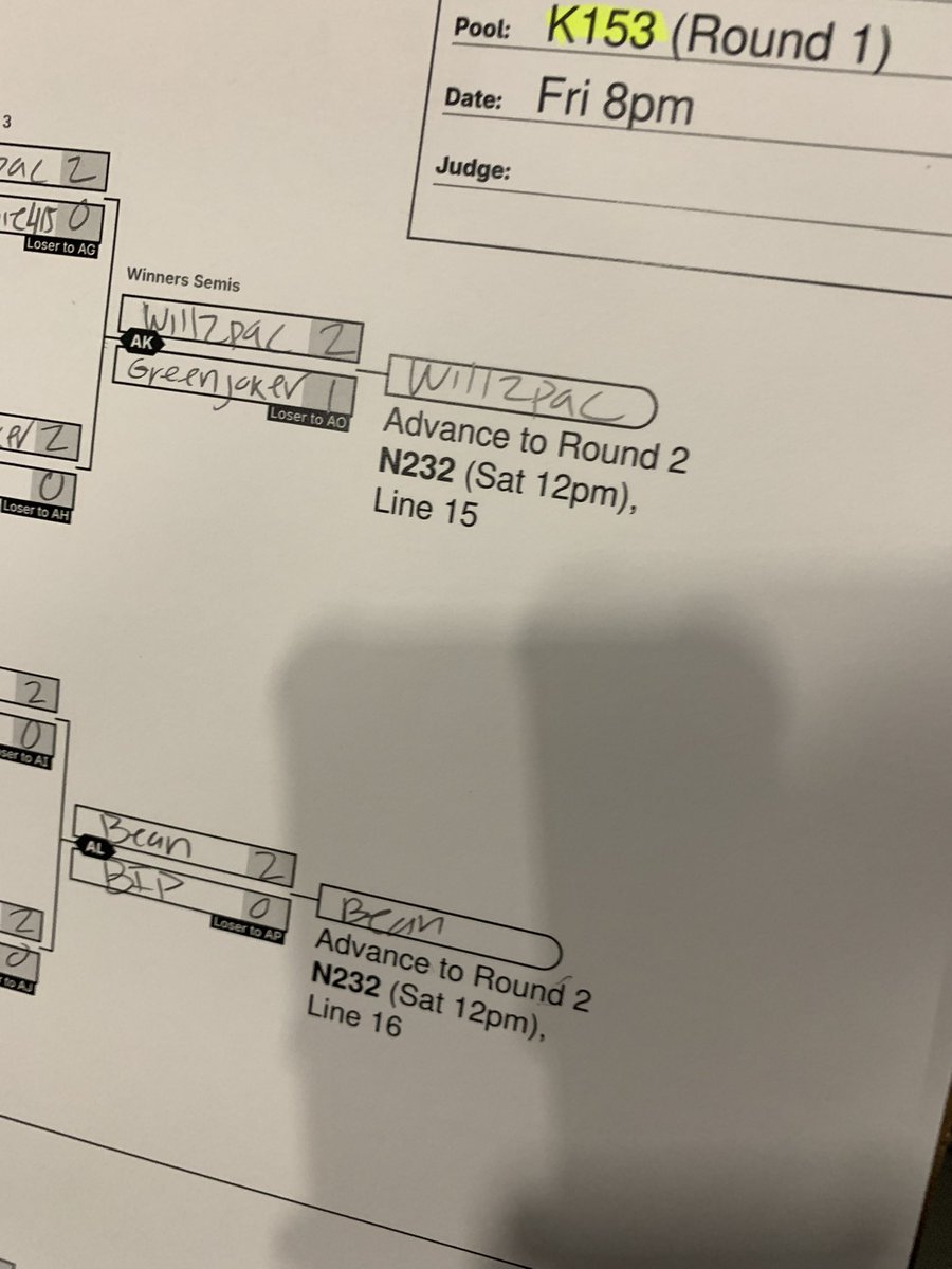 Forgot to mention I’m at Evo, but made it out of my pools in SF6 winners side with no games dropped. Next up is strive tomorrow at 10 am 😤