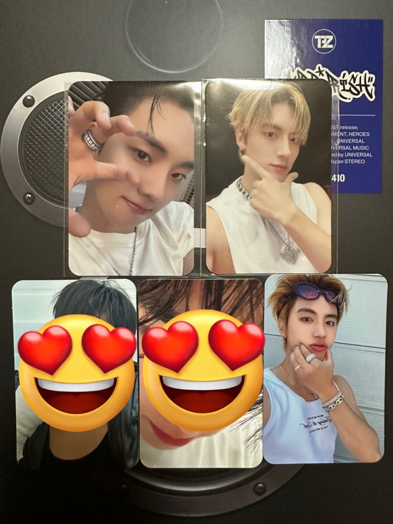 tama08321's tweet photo. THE BOYZ ドボ　
Gibberish トレカ 交換

（譲）
キュー　エリック

（求）
ソヌ　そぬ　SUNWOO
同種、異種🆗

郵送にて交換お願いします。 https://t.co/6A0yNdreBs