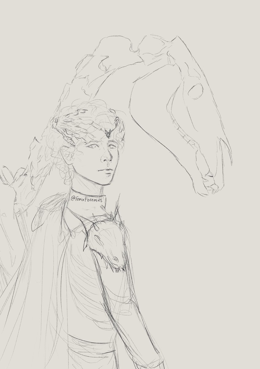 I havent not drawn Lucerys in way too long
more importantly- what are we vibing with? skeleton hand crown or no?
#HouseOfTheDragon #WIP