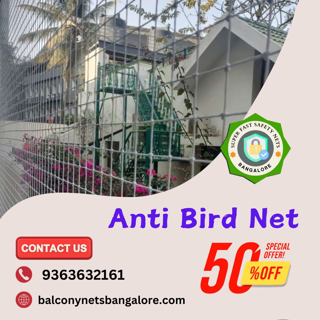 superfastnets's tweet image. Prevent bird intrusion with Anti-Bird Net for Balcony by Super Fast Safety Nets Bangalore. Protect your space from bird droppings and nesting. Contact 9363632161 for effective solutions. #AntiBirdNet #BalconyProtection #SuperFastSafetyNets #BirdControl
balconynetsbangalore.com/anti-bird-net-…