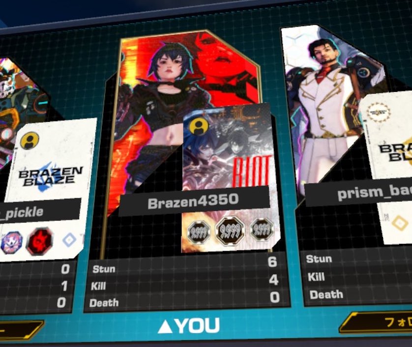 charchanght's tweet image. 立ち回りかなりわかってきてより攻撃的に動けるようになってきた！
#ブレイゼン #brazen