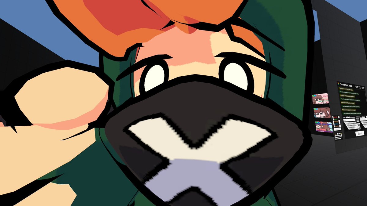 ChancesTokens's tweet image. Some photos my Boyfriend @EthereaIMush took of us goofing around in VR

#FNF #Softmod #FNFSoftAU