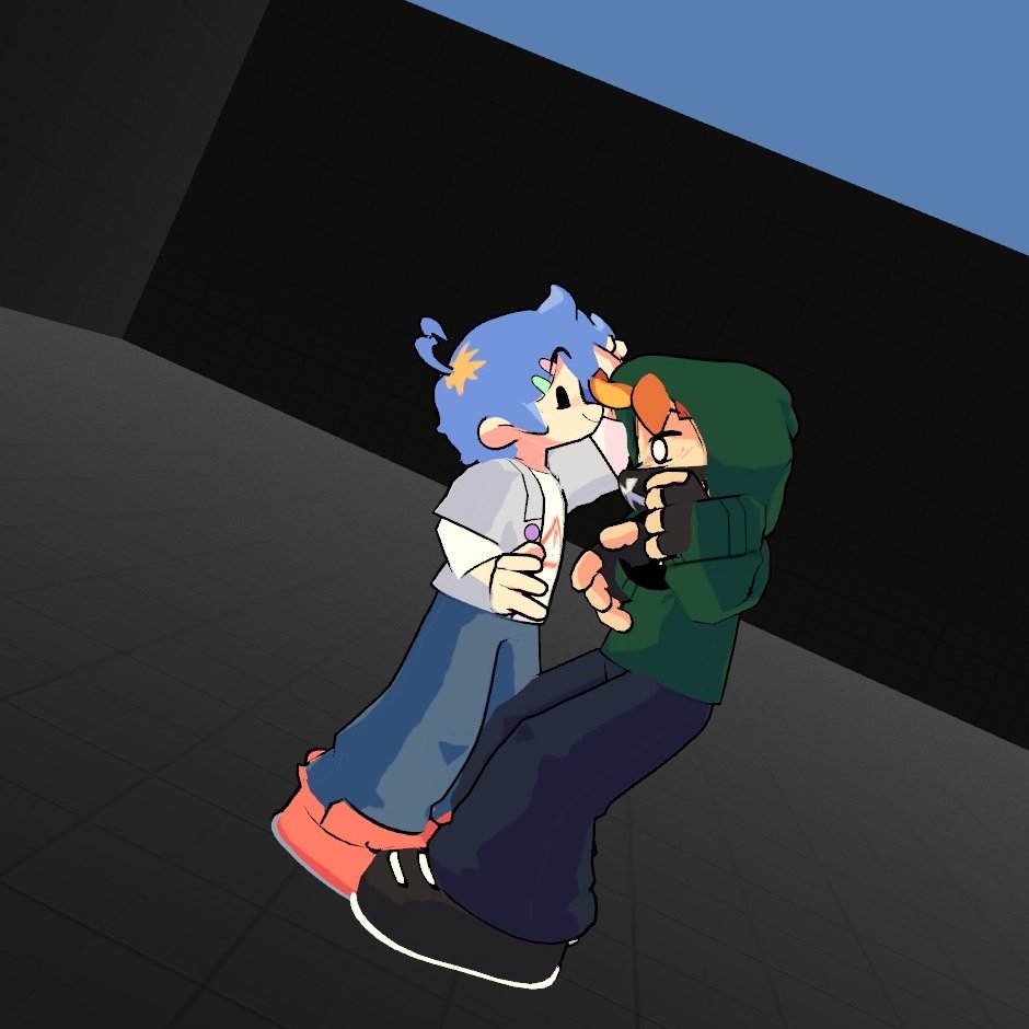 ChancesTokens's tweet image. Some photos my Boyfriend @EthereaIMush took of us goofing around in VR

#FNF #Softmod #FNFSoftAU