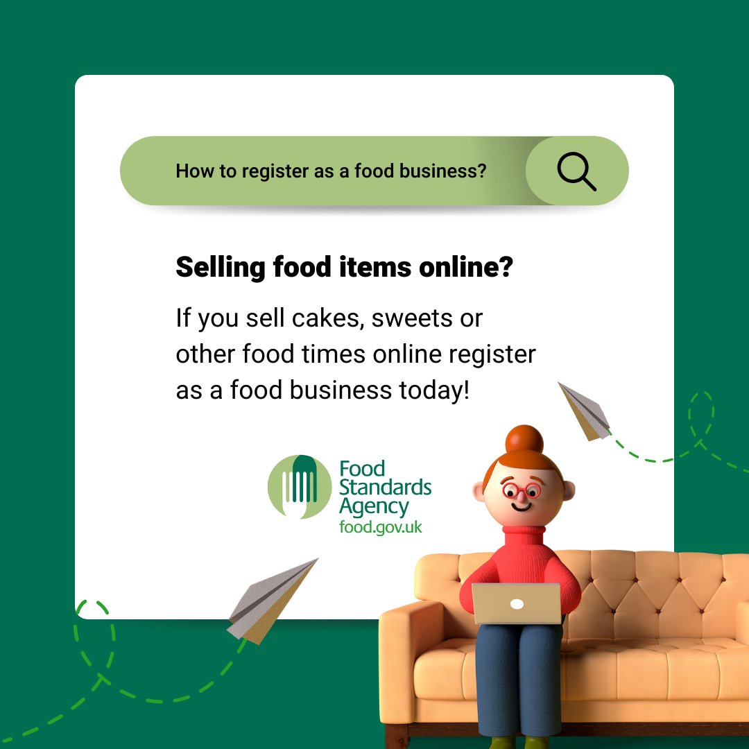 foodgov's tweet photo. 🍰 Do you sell food items like homemade cakes, sweets, jams, or sauces?
Make sure your business is registered to ensure food safety!
🔗 Register now and be part of the network of businesses dedicated to food safety ➡️ https://t.co/pQdP8uwE7I
#FoodSafety #RAFB https://t.co/XyQEXkeTgu