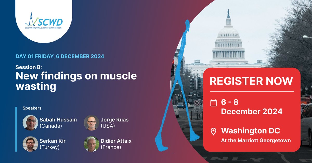 SCWDnews's tweet photo. Abstract submission for #SCWD24 is still open one last week! Share your findings at the 17th International SCWD Conference, which will take place in Washington, DC, on December 6 to 8, 2024. Don't miss out on this opportunity! Submit by July 31, 2024.
https://t.co/c2OtKE4vc2 https://t.co/B7TkOFKnJx