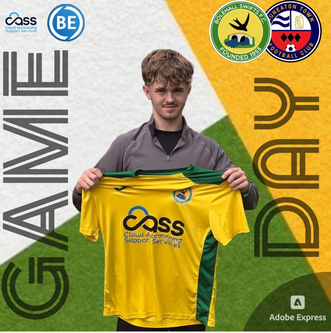 SwiftsBolehall's tweet photo. 💚💛GAME DAY💚💛

🆚️ @NuneatonTFC
📍BE Recruitment Stadium, Rene Road, B77 3NW. 
🕙 3pm 
🎟 £3
🍻 Bar open from 12pm
🍔 Cafe open from 2pm 

All support welcome 🙌

@cass_online_ltd @BERecruitment https://t.co/tMn8VJHGQa
