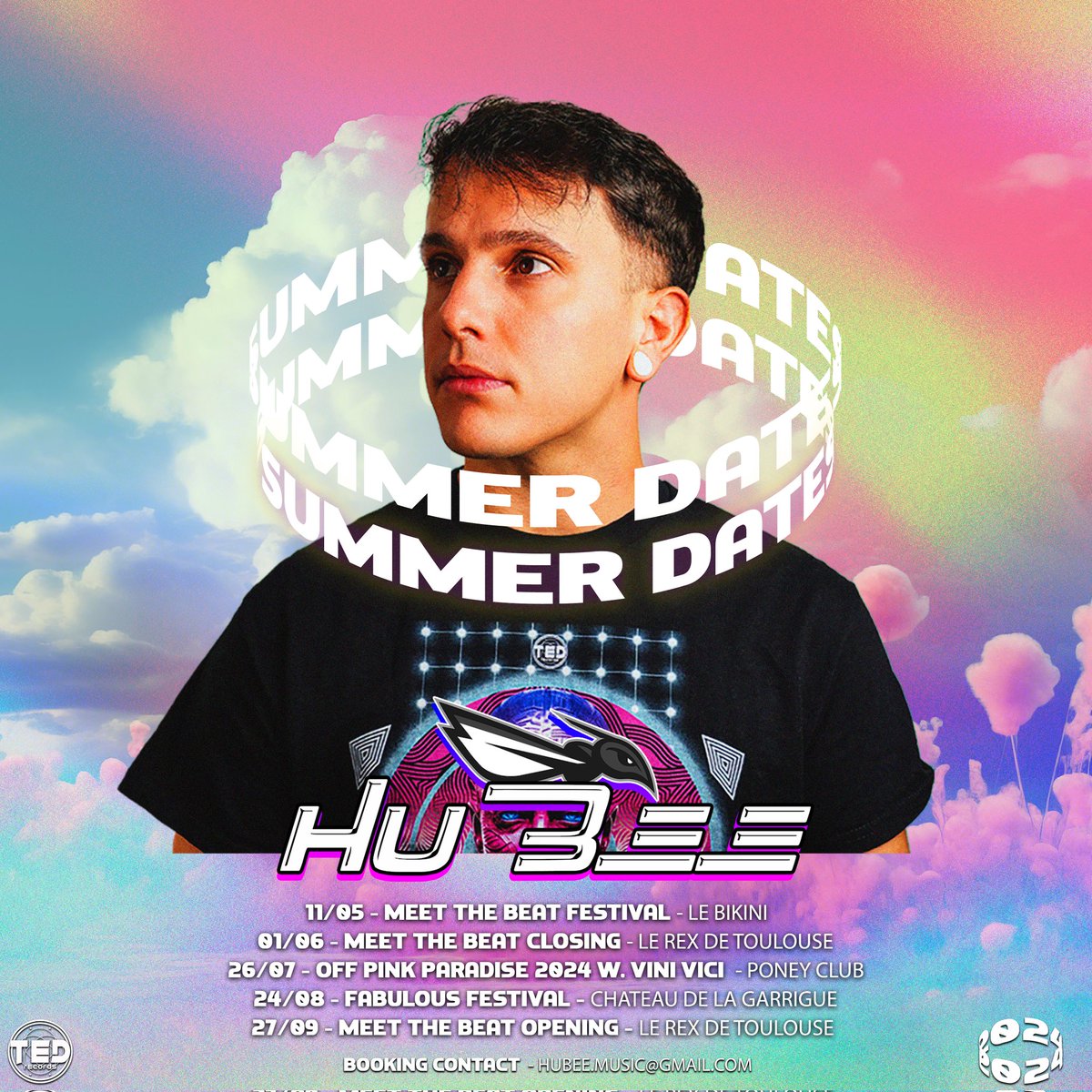 HubeeMusic's tweet photo. SUMMER DATES 🎉🔊🔥

Ou est-ce qu'on se retrouve cet été ? 🎉

Prochaine date vendredi prochain  avec le duo légendaire @vinivicimusic 🔥👀🔥

En août on se retrouve le samedi 24 avec @plein.phare pour le @fabulousfestival : une programmation explosive et éclectique en vue 💥🎉 https://t.co/mMAWj9VrfV