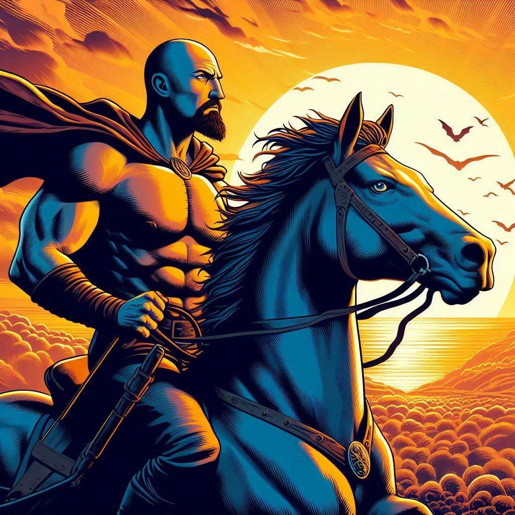 "Create an image of Mathias Payer as the general chair of <a href="/DIMVAConf/">DIMVA Conference</a> riding off into the sunset as the #DIMVA24 <a href="/EPFL_en/">EPFL</a> conference ends." I could get used to AI image creation 😉