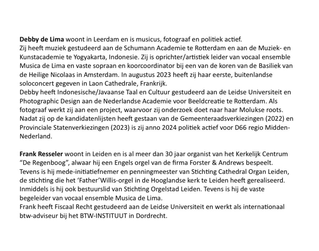 Grazissima's tweet photo. Vanmiddag concert in Hooglandse kerk!
Willis orgel (Frank) en zang (mijzelf)
Tot straks!

20 juli 2024 
14.30 uur
Hooglandse Kerk Leiden
Toegang vrij

@Hooglandse #openpodium #hooglandsekerk @LeidenCity @LeidenCityEvent @OntdekLeiden @hartvanleiden1 @LeidenKlassiek https://t.co/k1dbY7Prbd