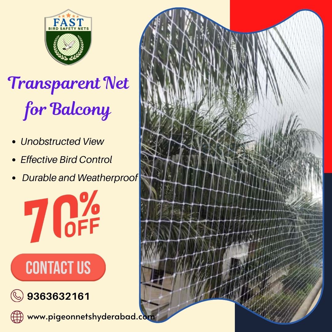 AtNets35955's tweet image. Fast Safety Nets Hyderabad provides transparent balcony nets, ensuring both safety and aesthetics. These durable nets offer protection from birds while preserving views. #TransparentNets #BalconySafety #FastSafetyNetsHyderabad #BirdProtection
pigeonnetshyderabad.com/transparent-ne…