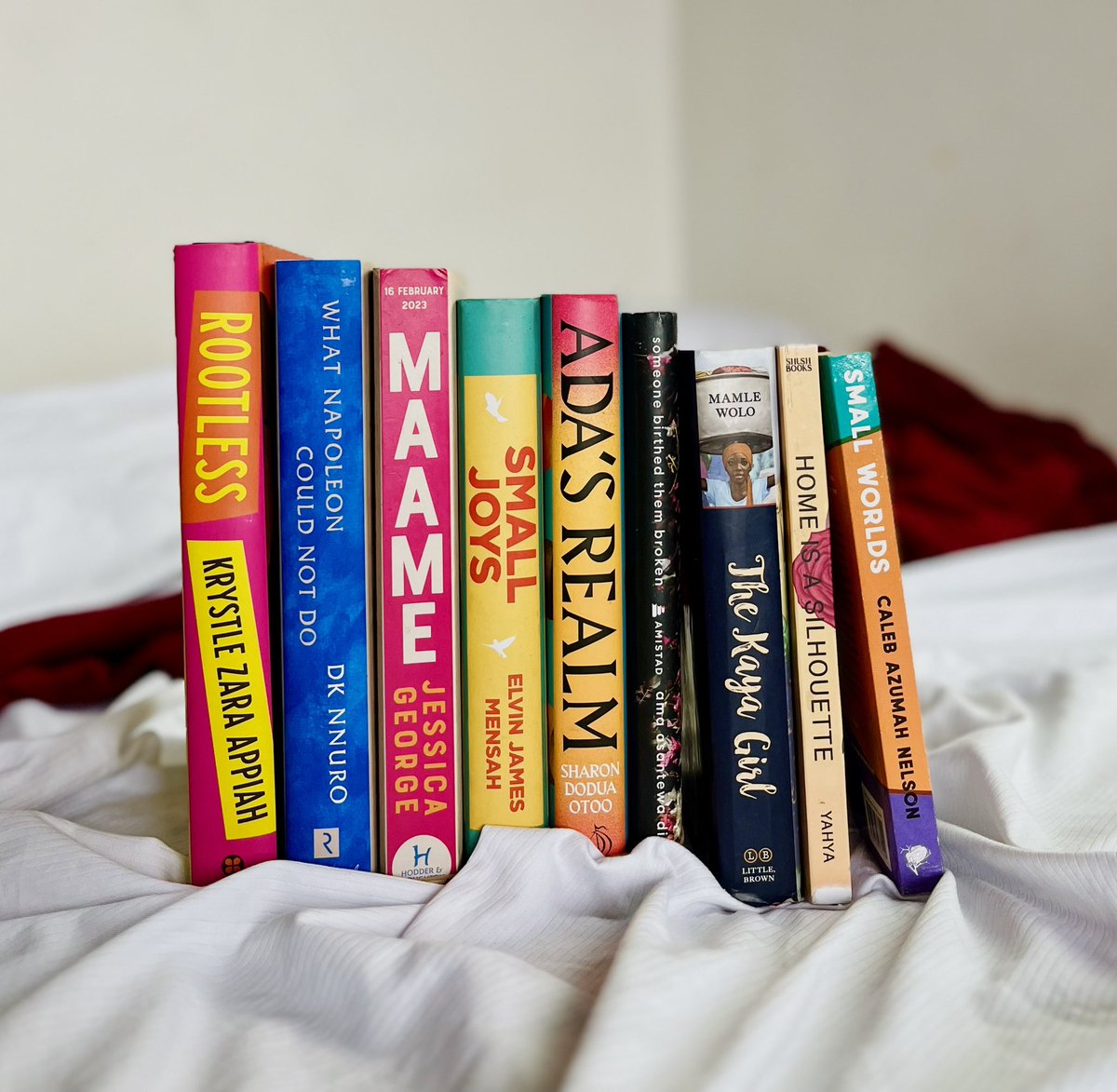 AbenaMaryann's tweet photo. I present … Ghanaian Books!
How many have you read? https://t.co/SvXeMpwIWO