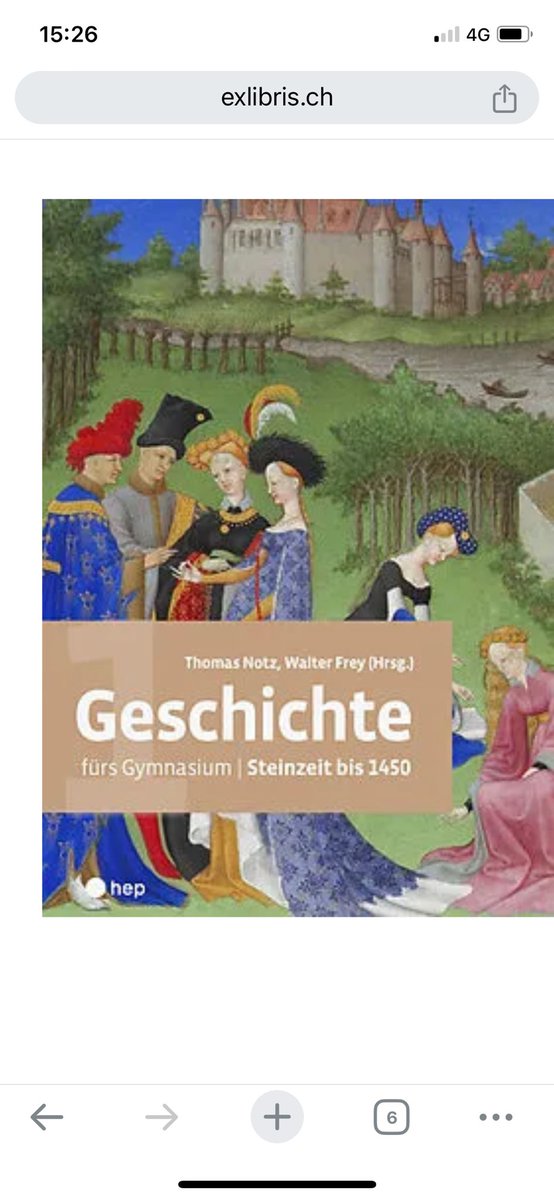 ThomasNotz's tweet photo. Band 1 von „Geschichte fürs Gymnasium“ ist jetzt erhältlich! Die Serie von drei Bänden dieses neuen Lehrmittels mit globalgeschichtlichem Ansatz ist somit komplett. https://t.co/tQMgVUjBHC