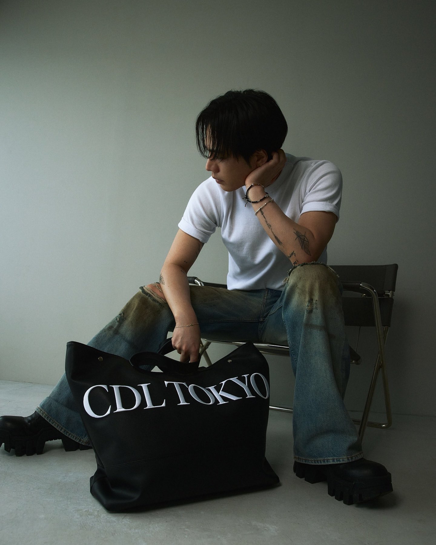 バッグ CDL Faux Leather Tote Bag CDLTOKYO popup CDL Faux Leather Tote Bag CDLTOKYO popup