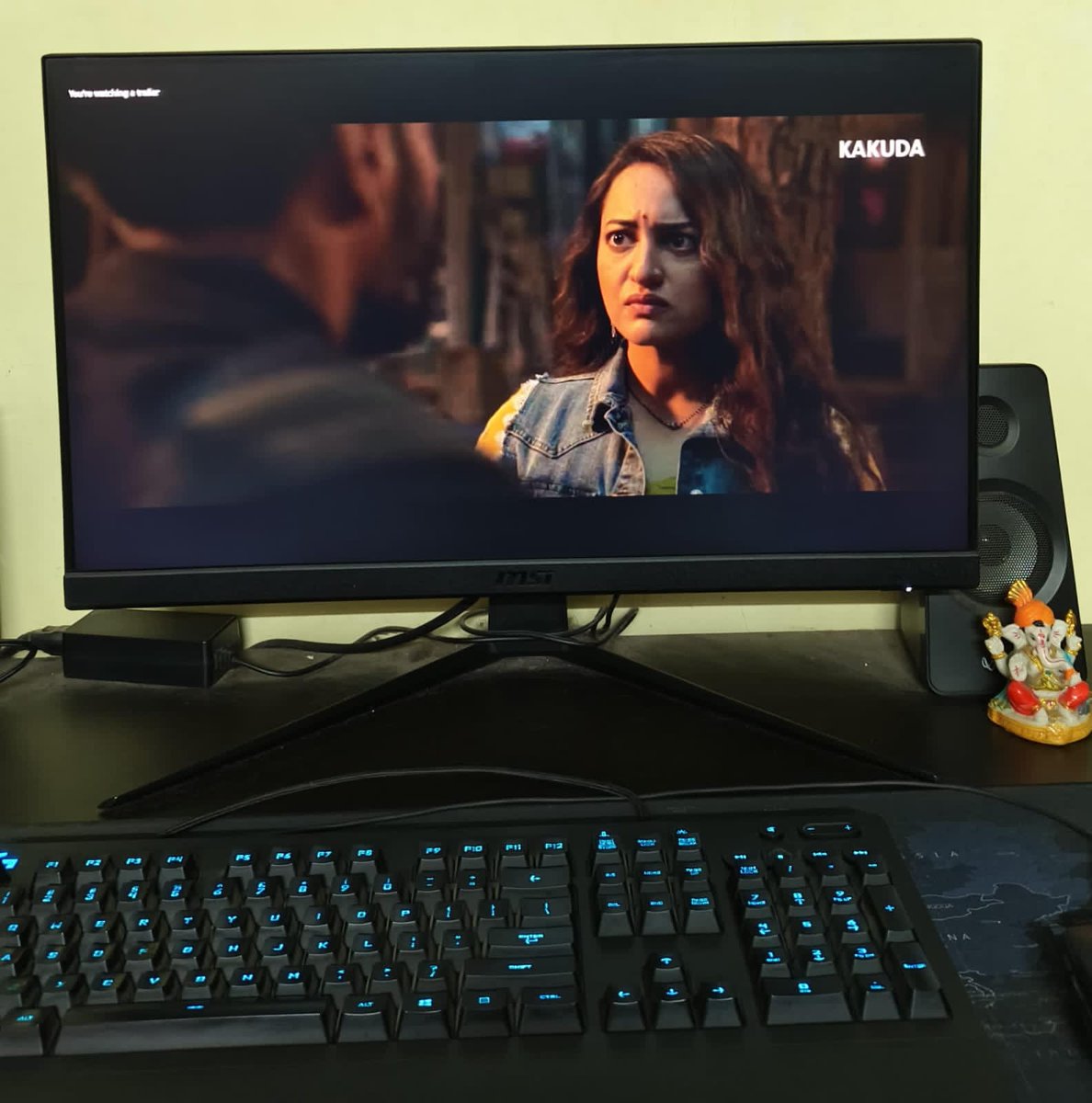 quirky_bunny's tweet image. Kakuda on ZEE5 is a gem! Riteish Deshmukh's comedic timing and Sonakshi Sinha's badass performance make this horror comedy unforgettable. 🎥😆
#Kakuda
#KakudaOnZEE5