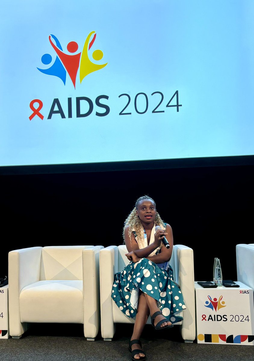 “To change the outlook for adolescents, we must double down on community-led solutions. Policy makers must also ensure quality education for young girls people - in both urban and rural areas” - Jessie Mzemba told the audience this morning at #aids2024 in Munich.