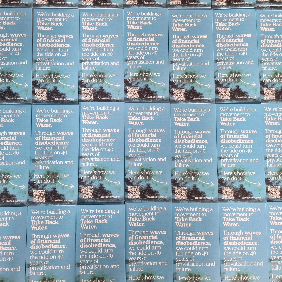 takebackwater's tweet photo. We've packed up and sent out 10,000s of #TakeBackWater leaflets across the country.
Our next batch is going soon — order a stack here 👉 https://t.co/uS6CNR4x0c https://t.co/PCJPbp4ntb