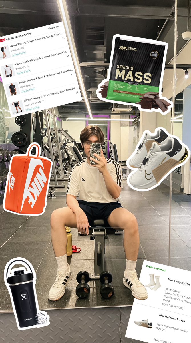 MOCKINGJET's tweet photo. It’s been a month since I enrolled in a gym and so far, ang lumaki lang sa’kin ay—ang butas ng wallet. Lol! 😂 

Who knew starting a fitness journey could be this magastos? Haha! https://t.co/xXtNhdvFqU