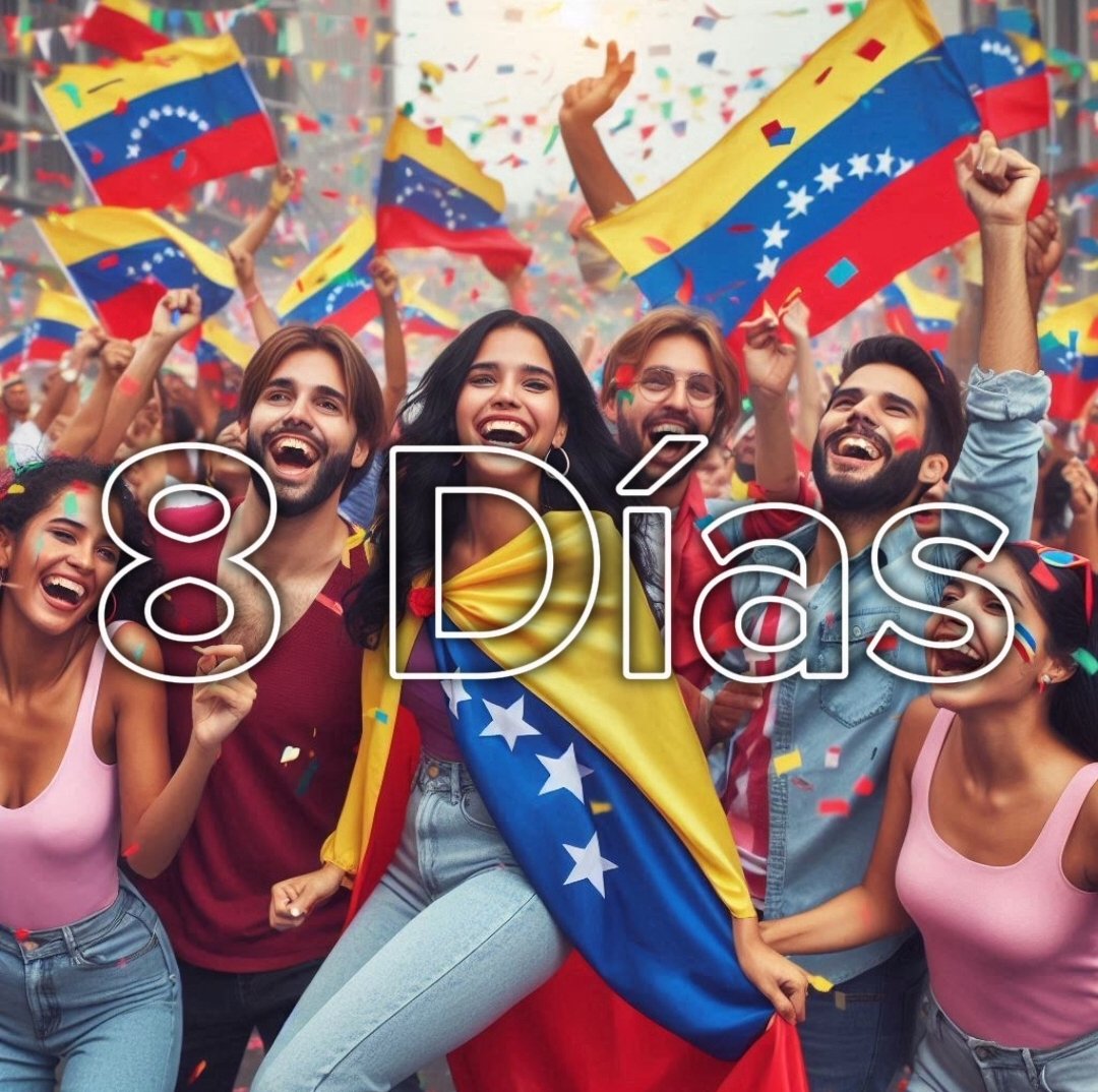 Kiketwitea's tweet photo. Solo #8Dias para la masiva votación
#TuEresLaLlave
@EdmundoGU @MariaCorinaYA https://t.co/xhDRJCMLLs