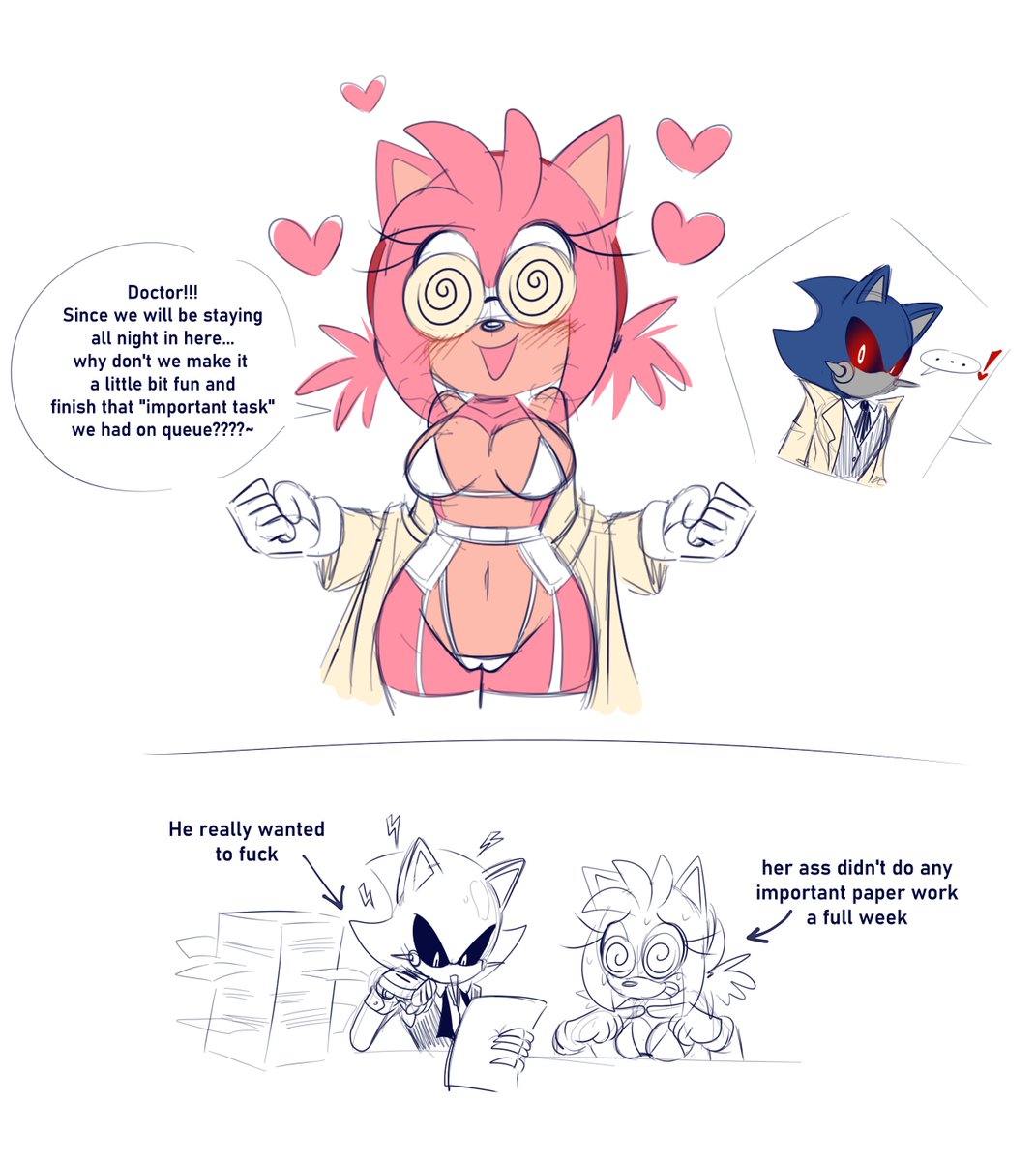 NinoTrash's tweet photo. A fanart of @//xue_gin ' s Doctor Amy, nothing special https://t.co/seJpYqN4em