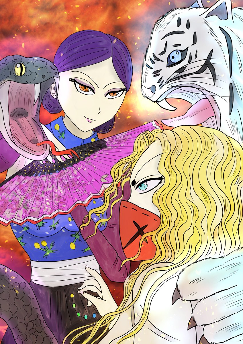 #オリキャラ紹介
今日は主人公リオと共にエクストリーム・コミッション(XC)世界大会決勝に進んだこの人の誕生日
イ・ミンミン
1851年7月24日生まれ
獅子座
A型
中国生まれ朝鮮育ち
身長163cm
職業:宝石商
好きなもの:XC、上海ガニ、宝石、タンポポコーヒー、紹興酒、花屋の匂い
海蛇料理が苦手