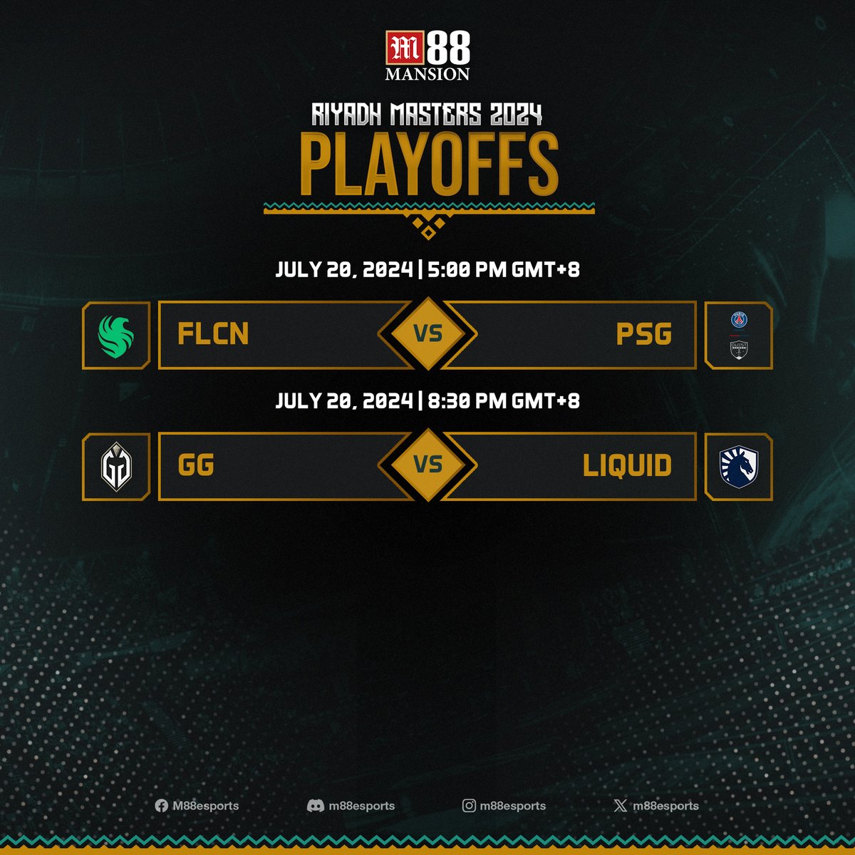 m88esports's tweet image. Here are today matches for Riyadh Masters 2024!

#Dota2 #RiyadhMasters