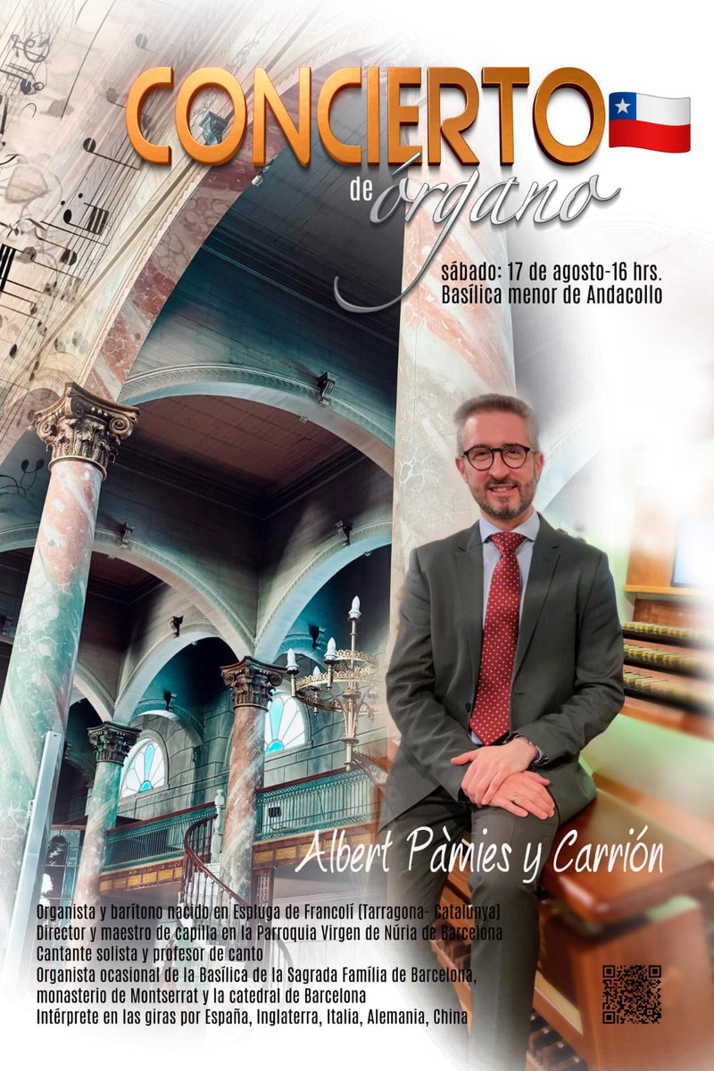 Albert (@bordonet) on Twitter photo El próximo 17 de agosto estáis invitados a participar del concierto de órgano en la basílica menor de Andacollo a las 16h. Espero que os guste. <a href="/AndacolloConect/">Andacollo Conectado</a> #organo #santuariodeandacollo #muniandacollo #renacimiento #barroco #romanticismo El próximo 17 de agosto estáis invitados a participar del concierto de órgano en la basílica menor de Andacollo a las 16h. Espero que os guste. <a href="/AndacolloConect/">Andacollo Conectado</a> #organo #santuariodeandacollo #muniandacollo #renacimiento #barroco #romanticismo