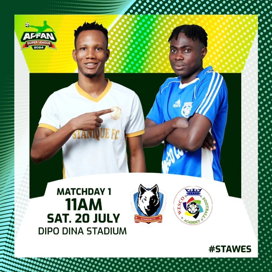 staniquefc's tweet photo. MATCH DAY 1

VS @WescoFA

@apfansuperleague 

#STAWES #ApfanSL24 #Apfansuperleague24 https://t.co/KoxGd5bVoz