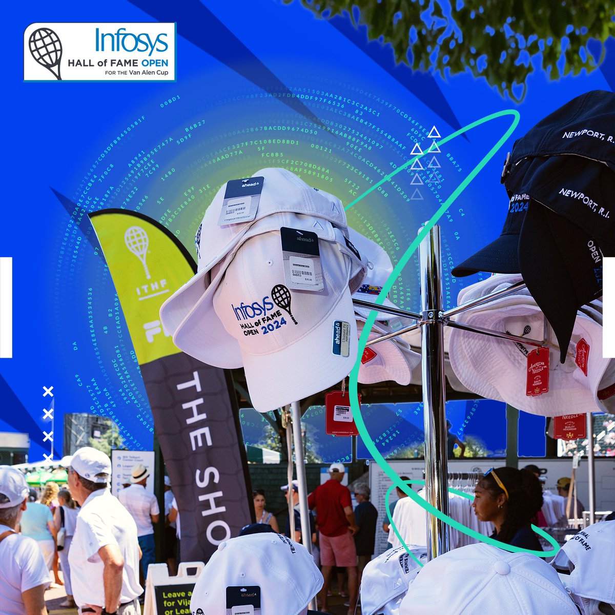 Infosys's tweet image. Summertime vibes at the Infosys Hall of Fame Open!

#InsideITHF #ITHFWithInfosys #ExperienceTheNext