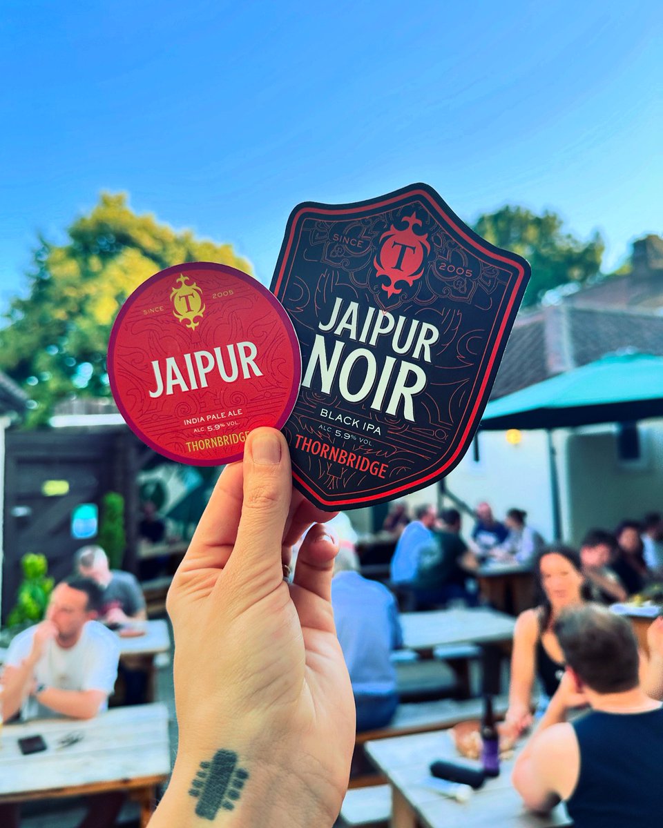 It’s a Jaipur kind of day.
<a href="/thornbridge/">Thornbridge Brewery</a> 

#beer #norwichpub #nr3
