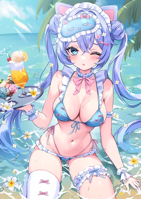 トロピカルねみちゃん#OCちょっと加筆修正しました! 