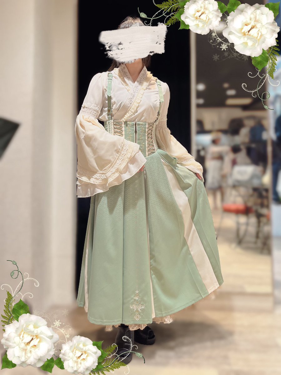 ozzon 朧藤袴スカート ozzon 朧藤袴スカート - メルカリ