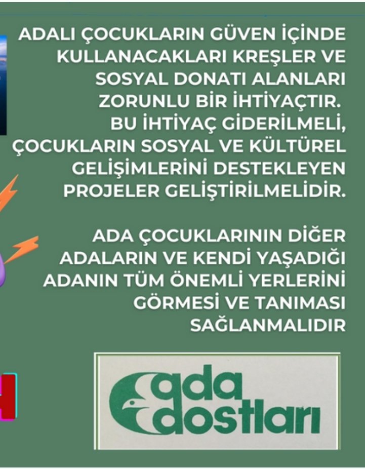 Adalar1989's tweet photo. Bir çocuğun adada büyümesi, adada vakit geçirmesi büyük şanstır. Onlara güvenli alanlar yaratmak zorunludur. #adalar #deklarasyon #adadostları #çocuklar https://t.co/cosaozFG1y
