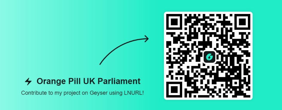 bitcoinpolicyuk's tweet photo. Labour Conference stands are fully booked. We’ll use any bitcoin raised to engage with the UK government &amp; get bitcoin books to MPs. 

We are still raising funds for next year’s @UKLabour stand. Please donate to our Geyser fund to orange pill parliament.

https://t.co/IzH3zKjQuS https://t.co/49pDIr3WQN