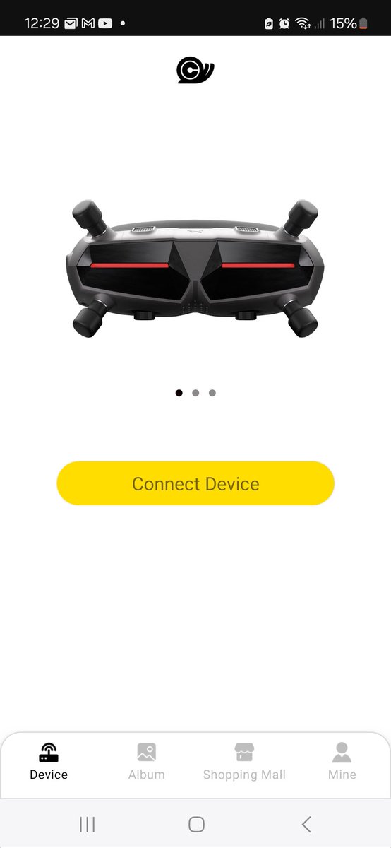 firstquadcopter's tweet image. Walksnail Goggles X app is finally released 🙌 #walksnail