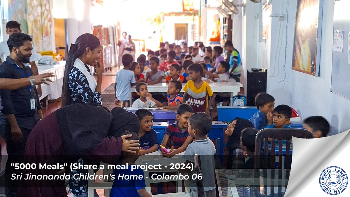mercilankayg's tweet photo. Our MLYG team was thrilled to distribute essential dry ration packs to the Sri Jinananda Children’s Home in Colombo 06. As part of our 5000 Meals project, witnessing the joy on these children's faces made every effort worthwhile. https://t.co/dUtzJU7Bs8