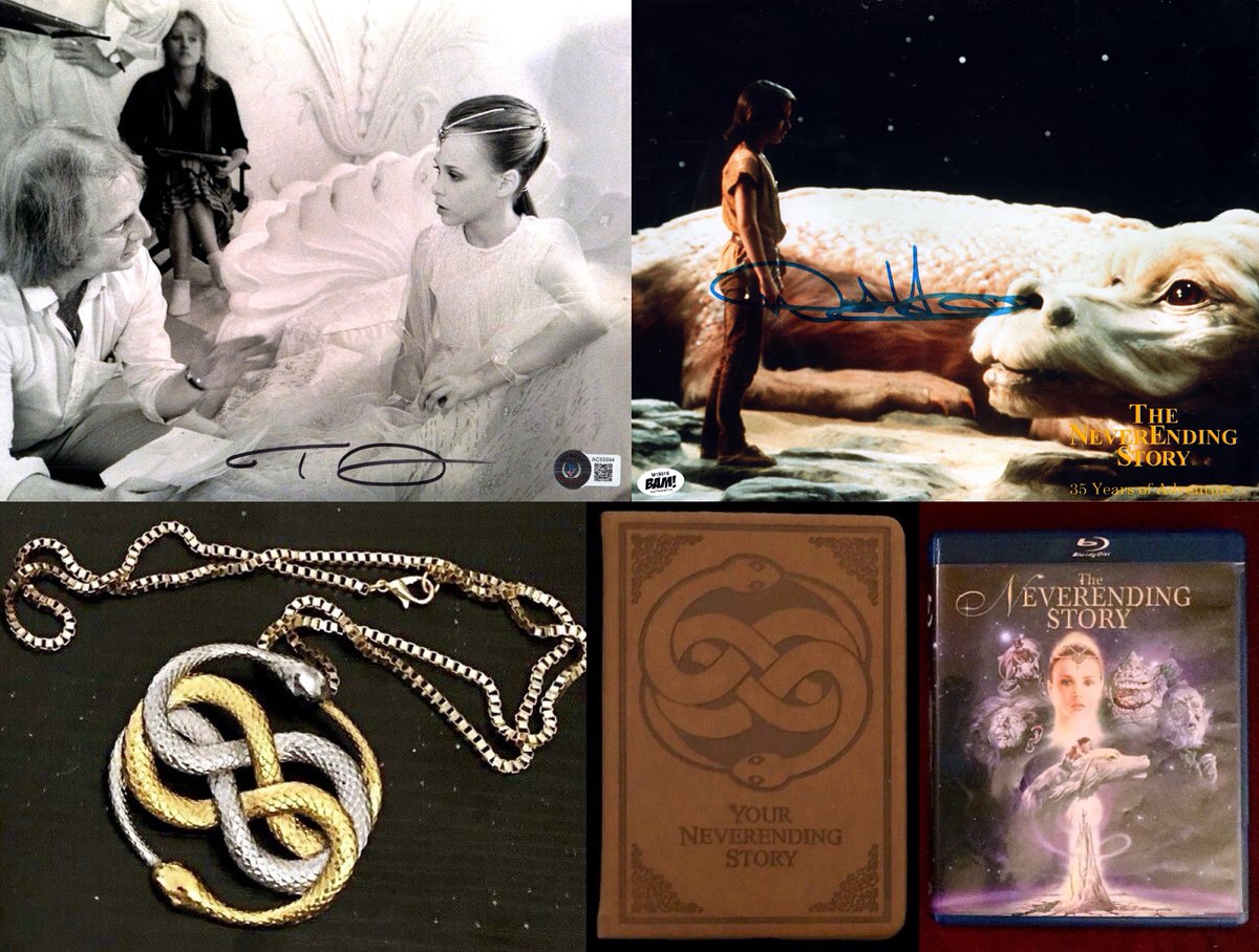 staytoonedfolks's tweet photo. Wolfgang Petersen’s “The NeverEnding Story” was released today in 1984.
Happy 40th!!!!
@NeverendingTami & @IamNoahHathaway autographs from our collection.
#TheNeverEndingStory #BarretOliver #AlanOppenheimer #BAMBox #DarkMatterProps #NerdBlock #NeverEndingStory40
@Limahl_Official https://t.co/1vyqPSZKNI