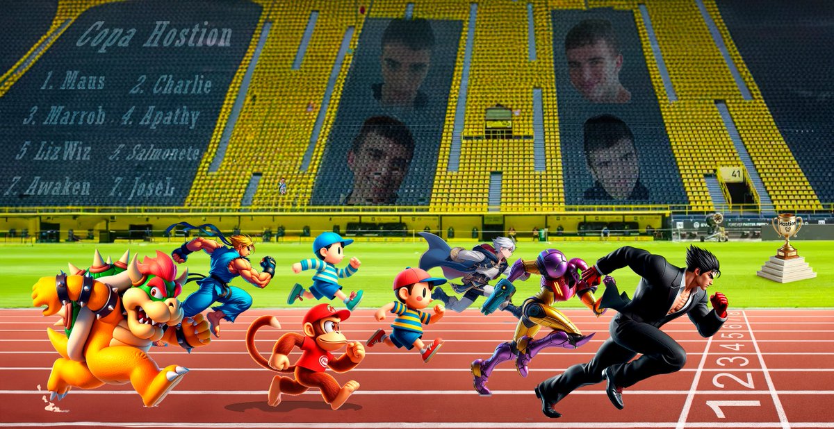 Copa Hostion (sin acento) Top 8! 

1. <a href="/GgmAus_/">mAuš</a> 
2. <a href="/CarlosRossello/">Charlie</a> 
3. <a href="/AmengualMir/">Marrob</a> 
4. @ZeroSkillNoFun 
5. <a href="/LizWiz222/">LizardWizard222</a> 
5. <a href="/David_Salmonete/">Salmonete</a> 
7. <a href="/Toniiraw/">Toniraw</a> 
7. <a href="/JoseL_ssbu/">WiseTeam | JoseL</a> 

En <a href="/GamersPalma/">Gamers Palma</a>  día 19 de Julio
Organizado y llevado a cabo por el mismísimo <a href="/eldenismrtz/">denismrtz</a>